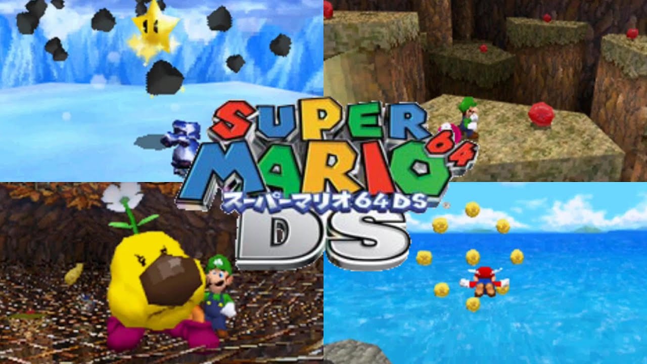 主役ではないキャラクターが活躍【スーパーマリオ64DS】