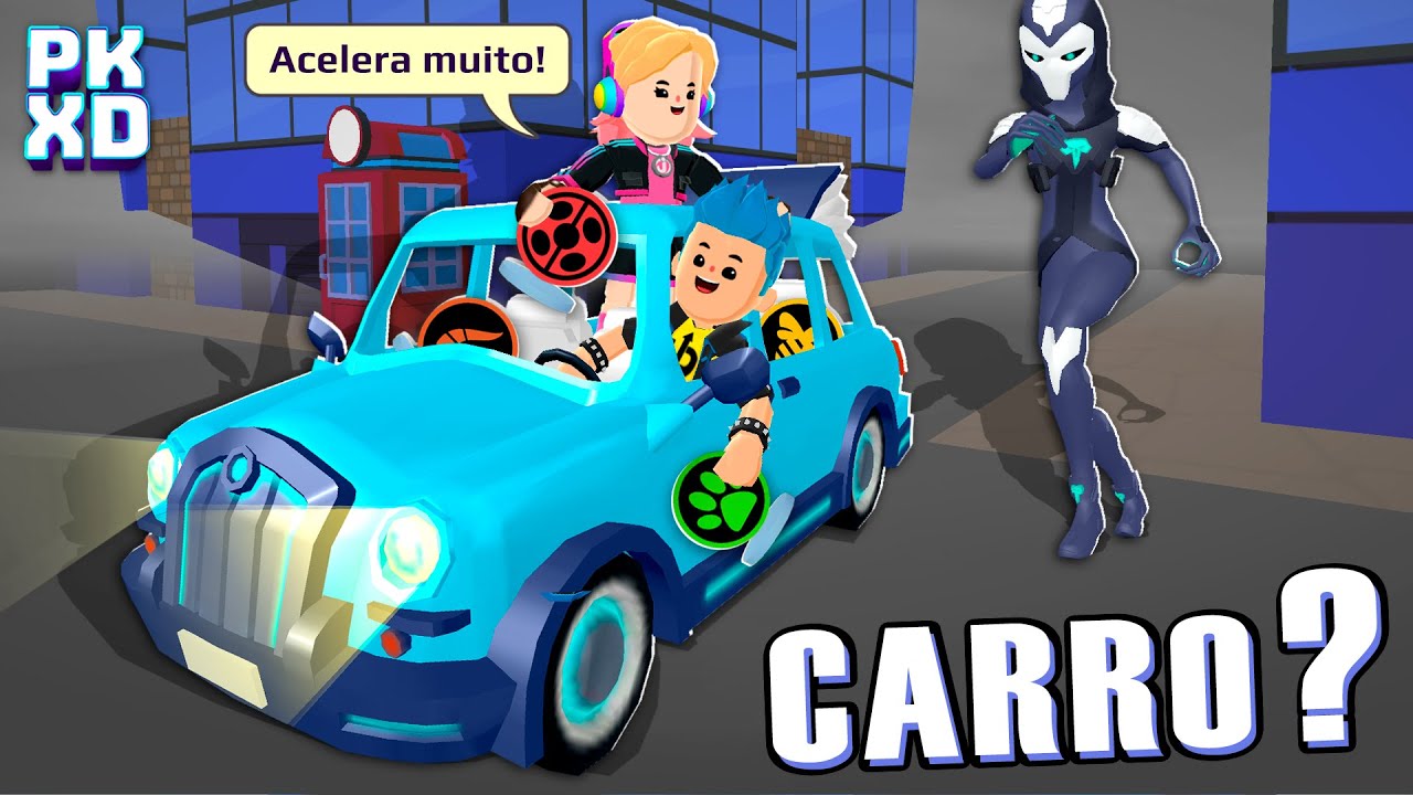 🚘 Andei de CARRO nas Ruas de LONDRES no Miraculous Hunt do PK XD