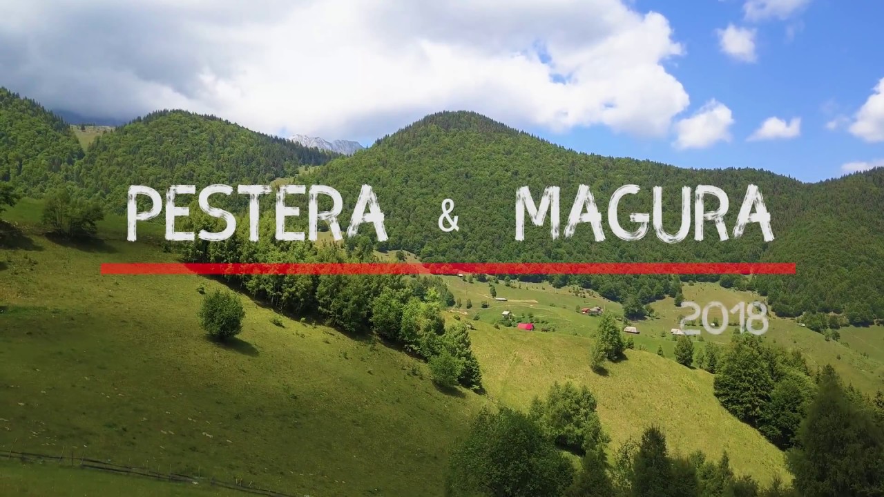 Satul Pestera si Satul Magura vazute de sus | Magura and Pestera Villages from above