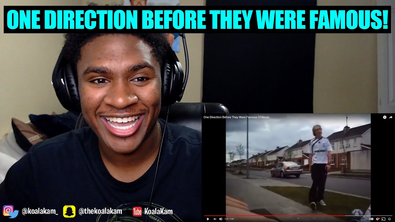 Reacting To One Direction Before They Were Famous (Videos)!