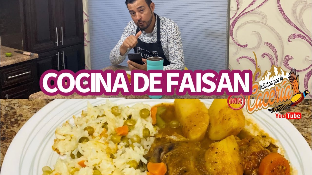 ESTOFADO DE FAISAN SILVESTRE MUY FACIL Y BIEN SABROSO