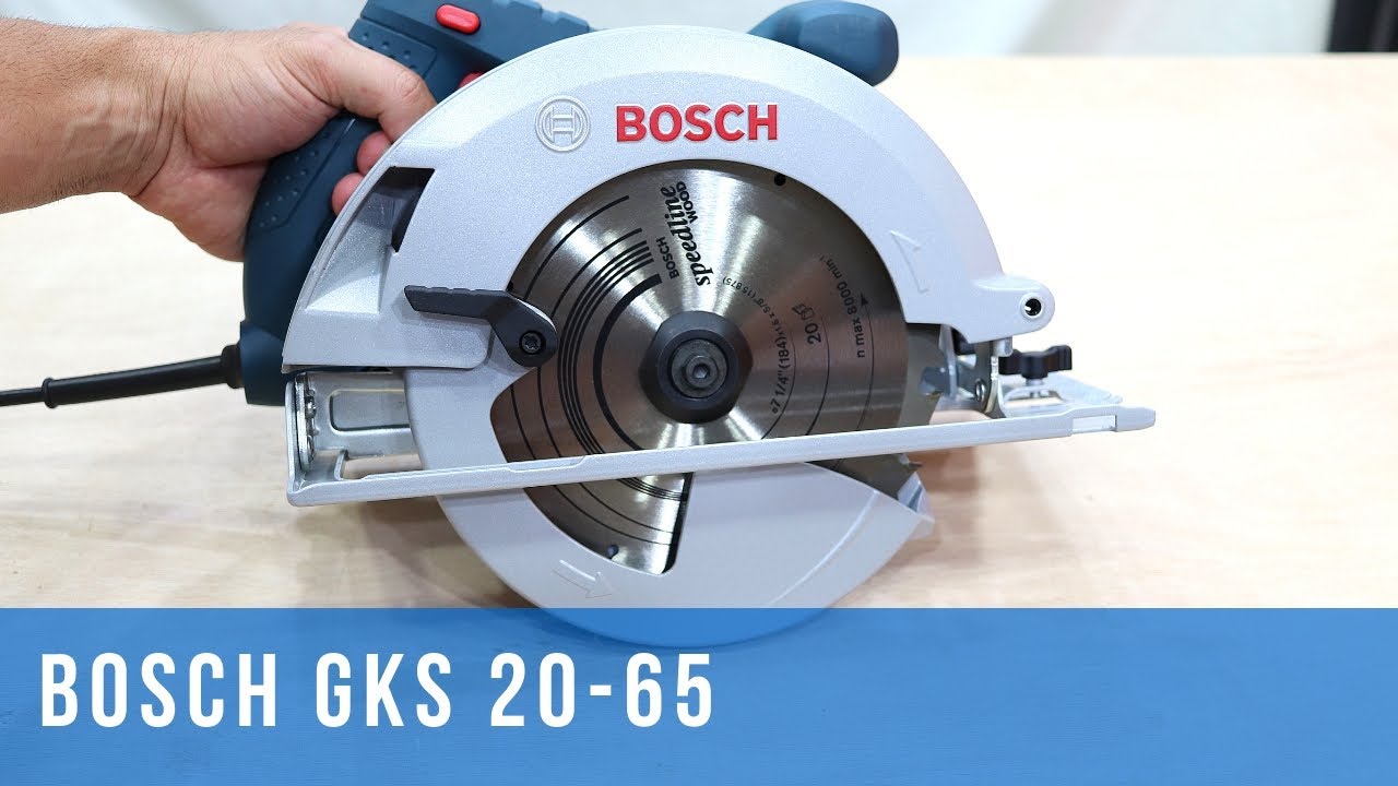 Corta Madeira Como se Fosse Manteiga -  Bosch GKS 20 65