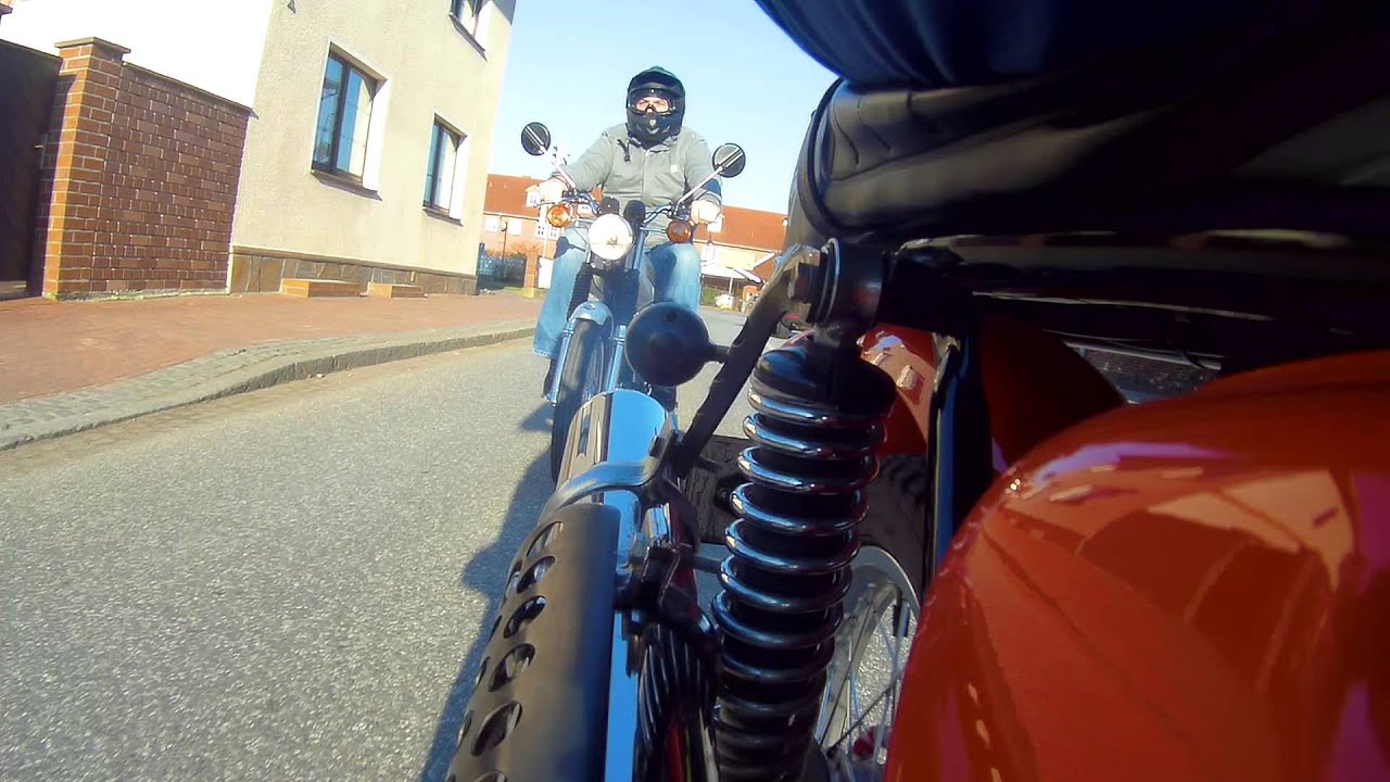 Simson S70 Enduro erster Test mit Gitup2