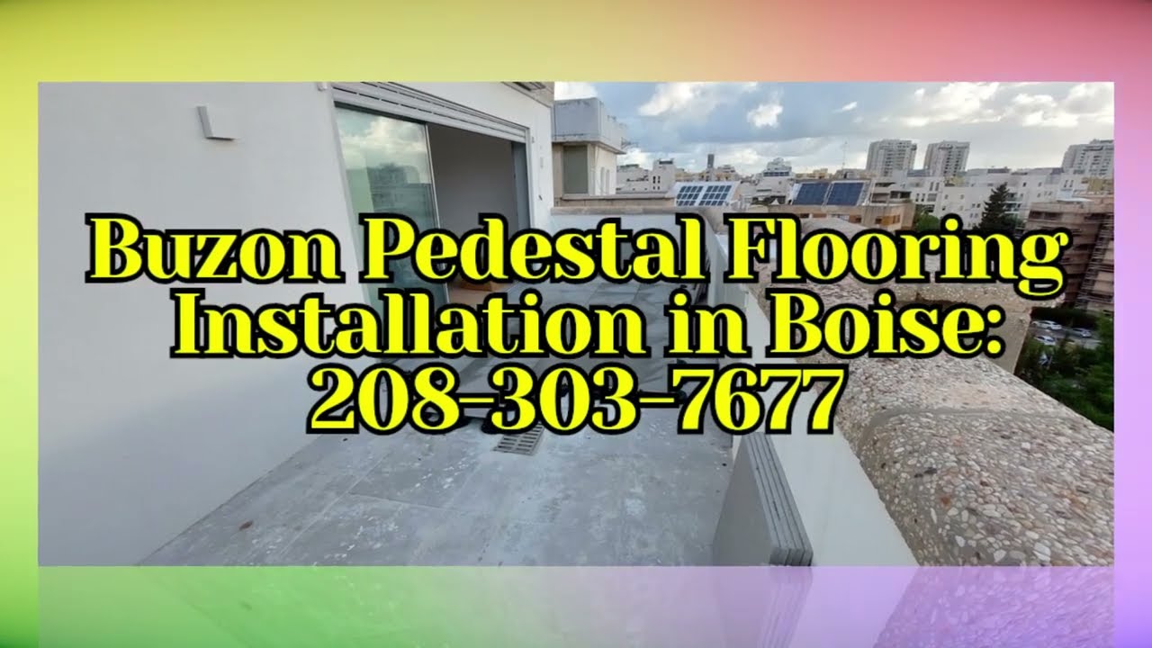Buzon Pedestal Flooring Installation in Boise Idaho. Pedestal Systems Boise