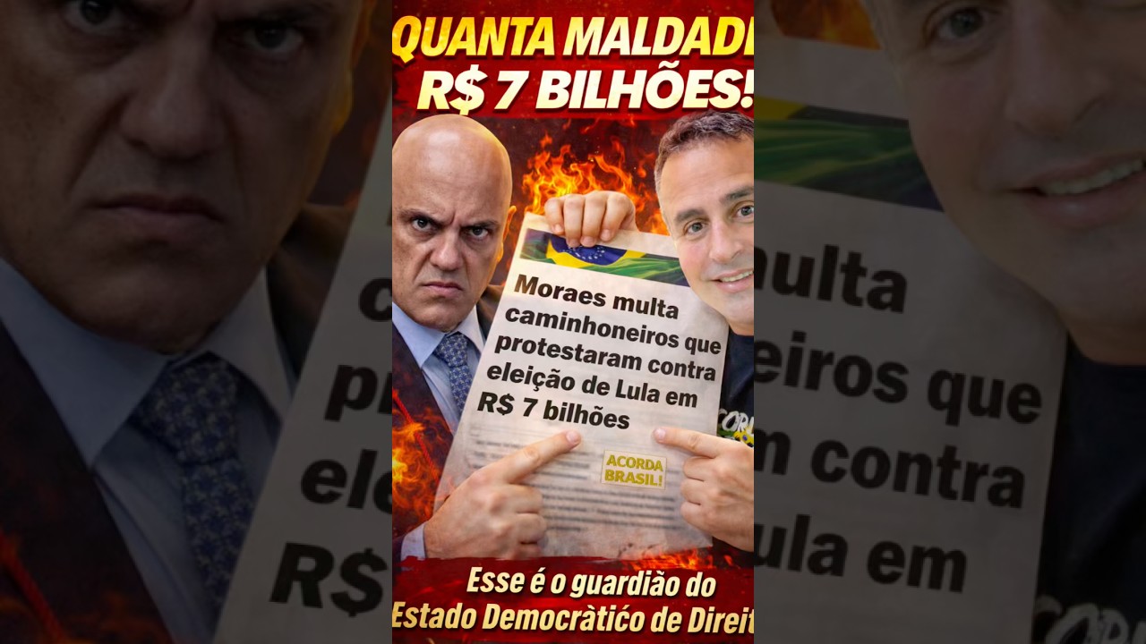 R$ 7 BILH&Otilde;ES?! XAND&Atilde;O SURTA contra caminhoneiros! #noticias #politica #jornalismo #bolsonaro