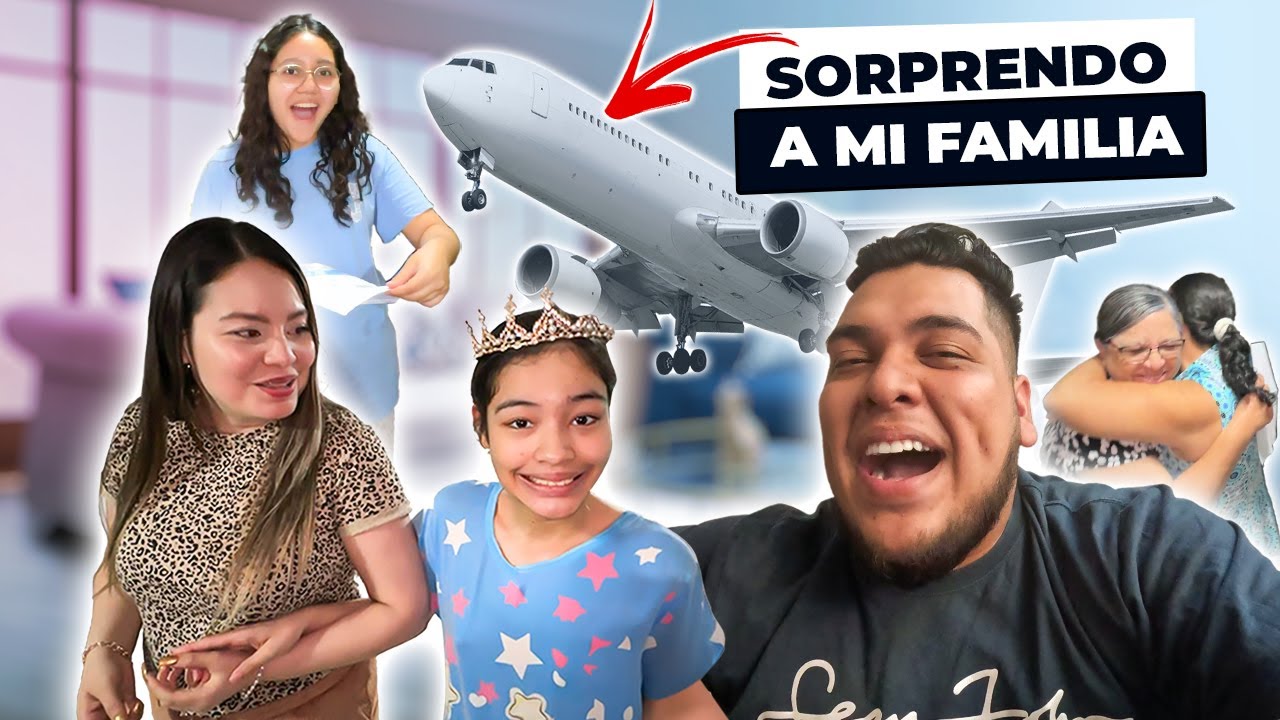 😳SORPRENDIMOS a NUESTRA FAMILIA con un VIAJE a PANAMÁ 🇵🇦 *celebrando los 15 de titi* 🥺