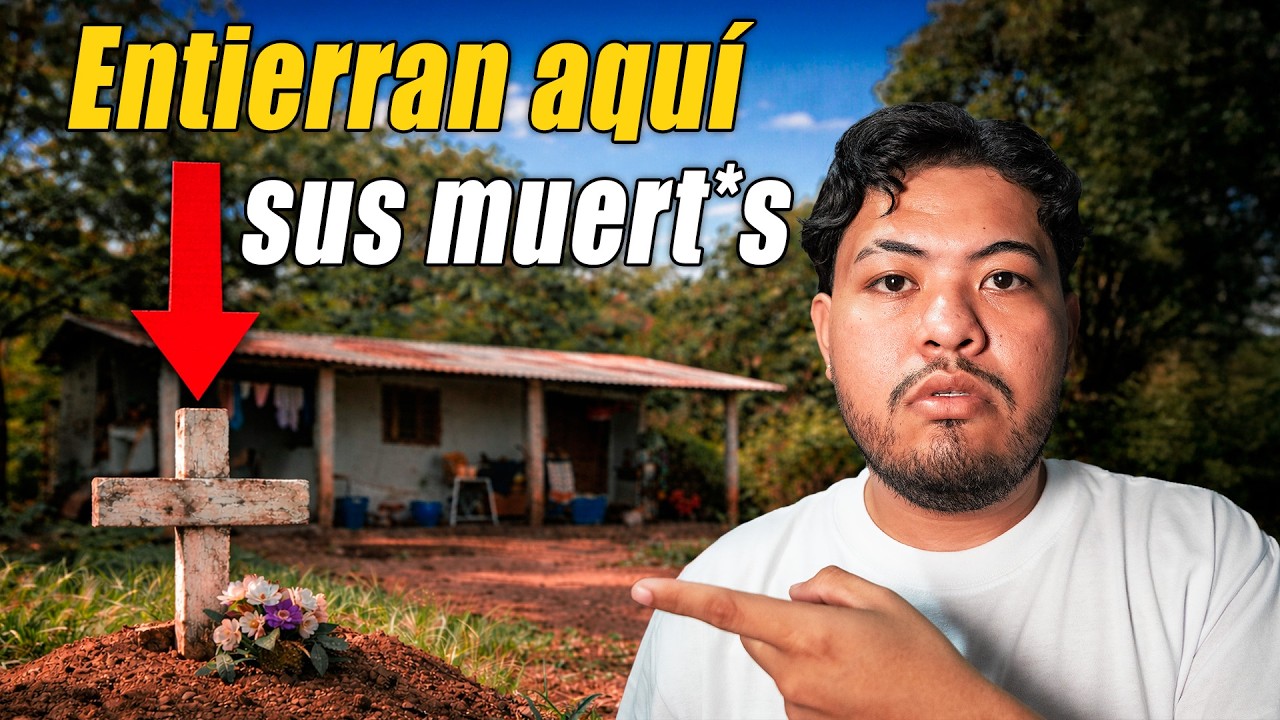 En este cantón entierran a sus familiares en el patio de su casa