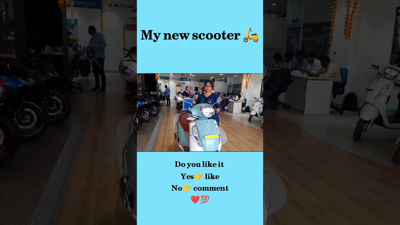 My new Scooter 🛵&hearts;️ #shorts #shots #scooter #shortsfeed  #viral #shortvideo @Surekhasivavlogs