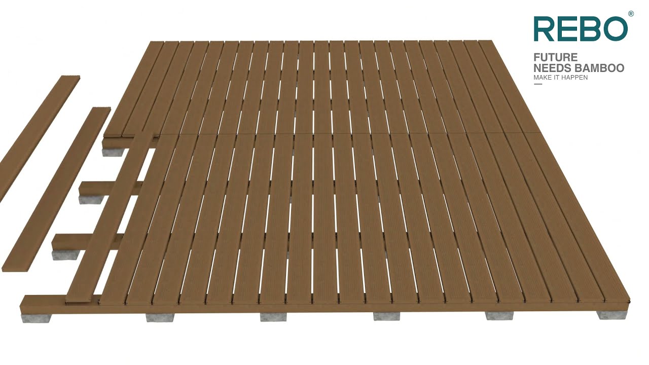 How to Install REBO Bamboo Decking