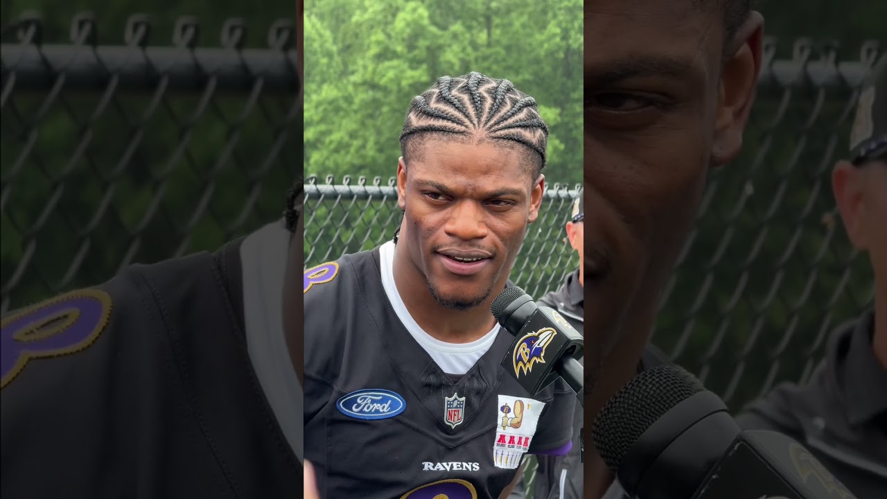 Lamar Jackson stands up for Mark Andrews