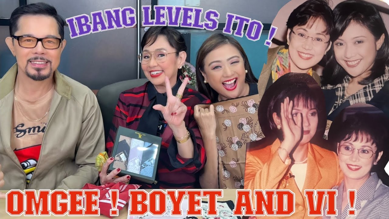 WHEN I MET ATE VI & SIR BOYET AGAIN ! NAGULAT si ATE V sa GIFT ko. Ang DAMING REVELATIONS ! 🇯🇵