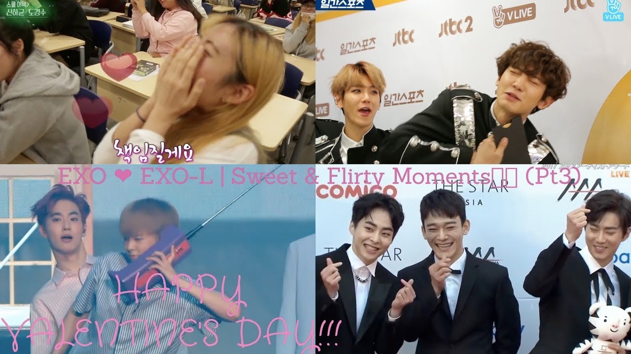EXO ❤️ EXO-L | Sweet & Flirty Moments🍬💕 (Pt3)