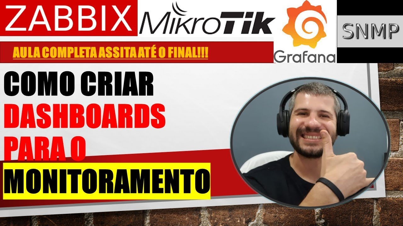 #grafana Como Criar Dashboard para Mikrotik no Grafana #Aulacompleta