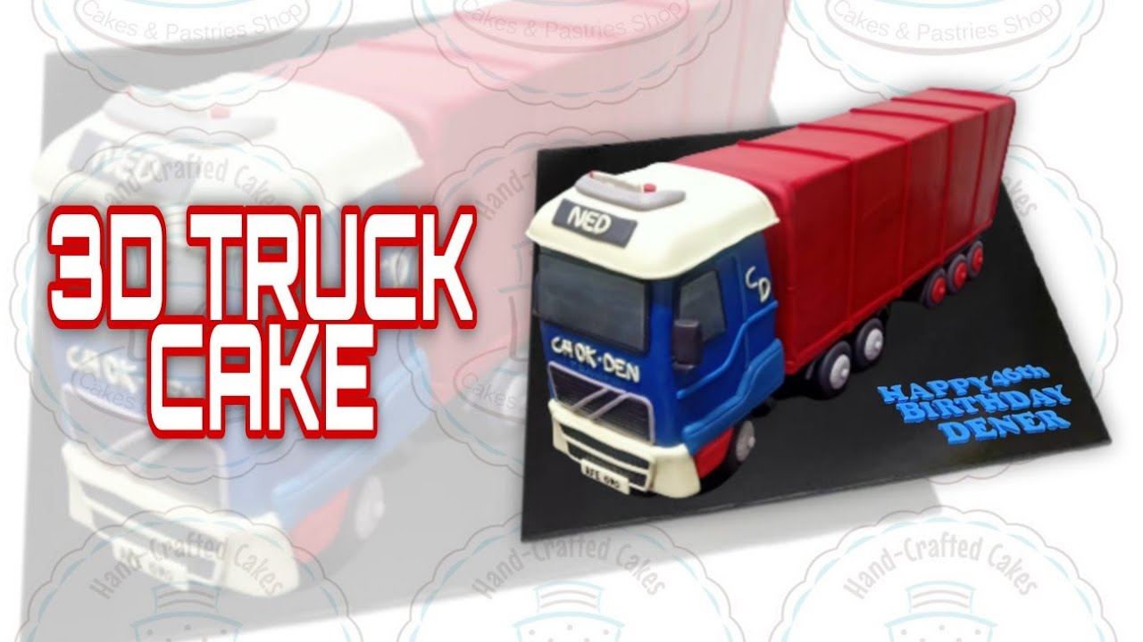 3D Truck Cake