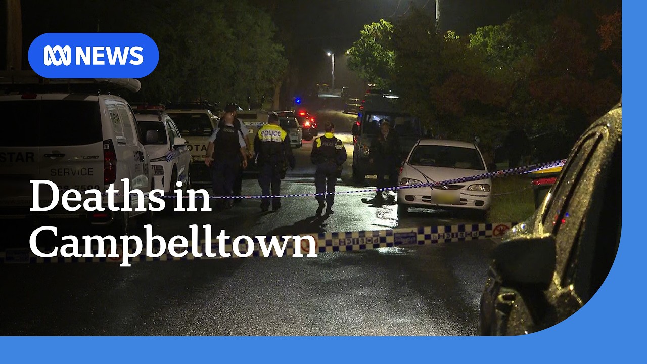 Man charged with murders of woman and children in south-western Sydney | ABC NEWS