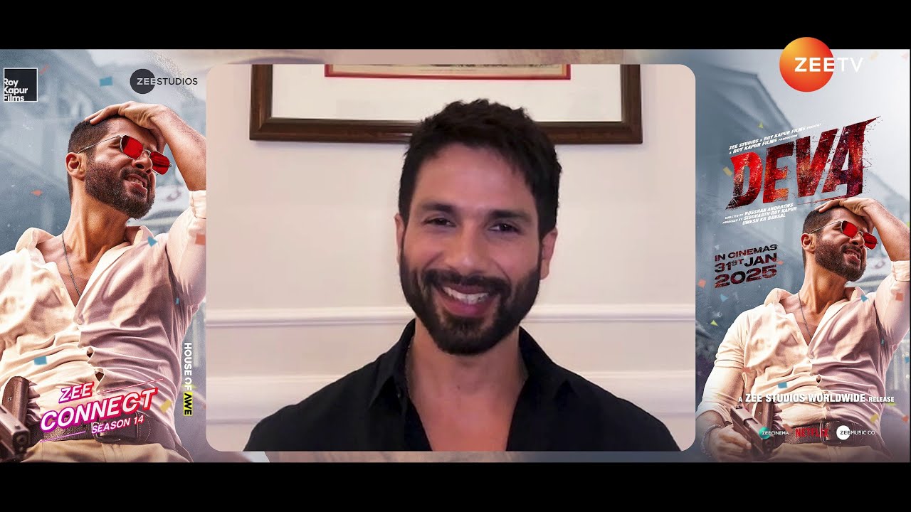 Shahid Kapoor | Zee Connect Season 14 | ZeeCinemaME