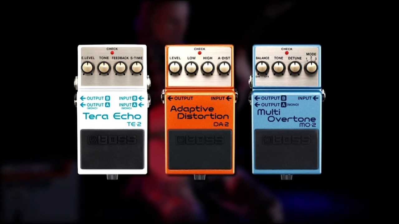 Boss Multi-Dimensional Pedals TE-2/DA-2/MO-2 Teaser | Full Compass