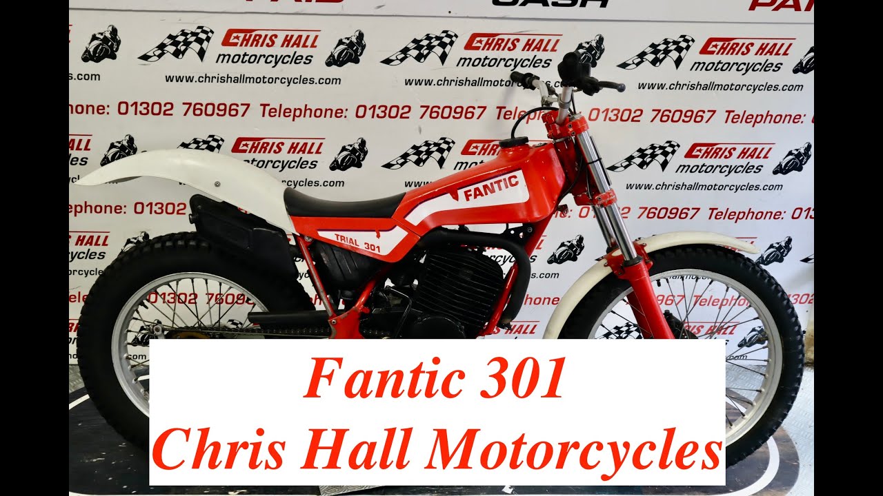 1986 Fantic 301 Trials bike @chrishallmotorcycles
