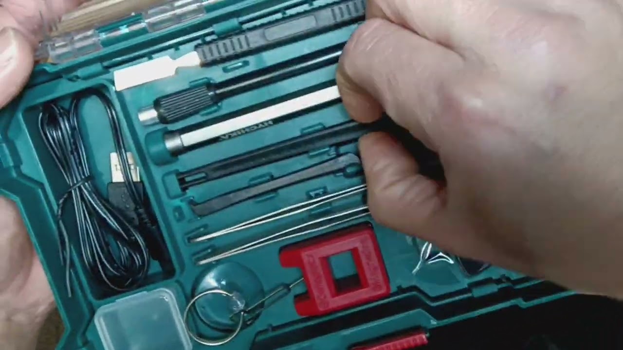 Hychika cordless precision screwdriver HYQ2001 quick unboxing and see what's in the box