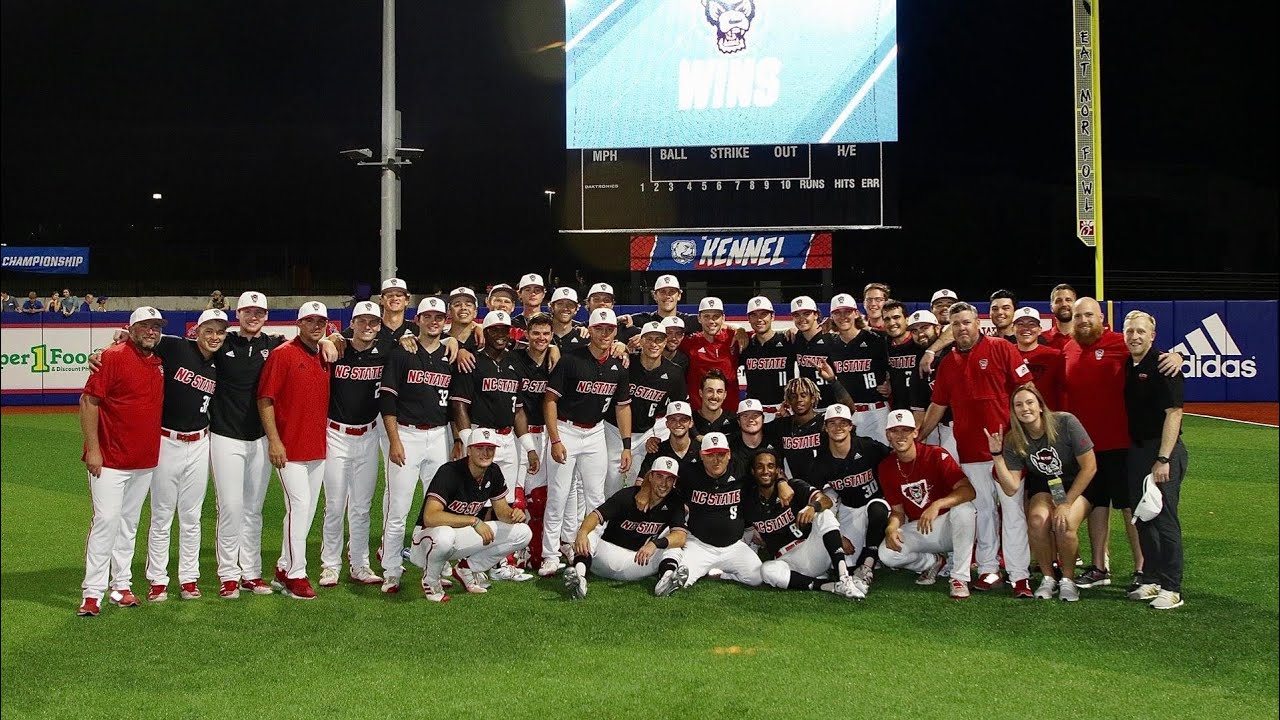 2021.06.06 Louisiana Tech Bulldogs (16) vs NC State Wolfpack Baseball (NCAAT)