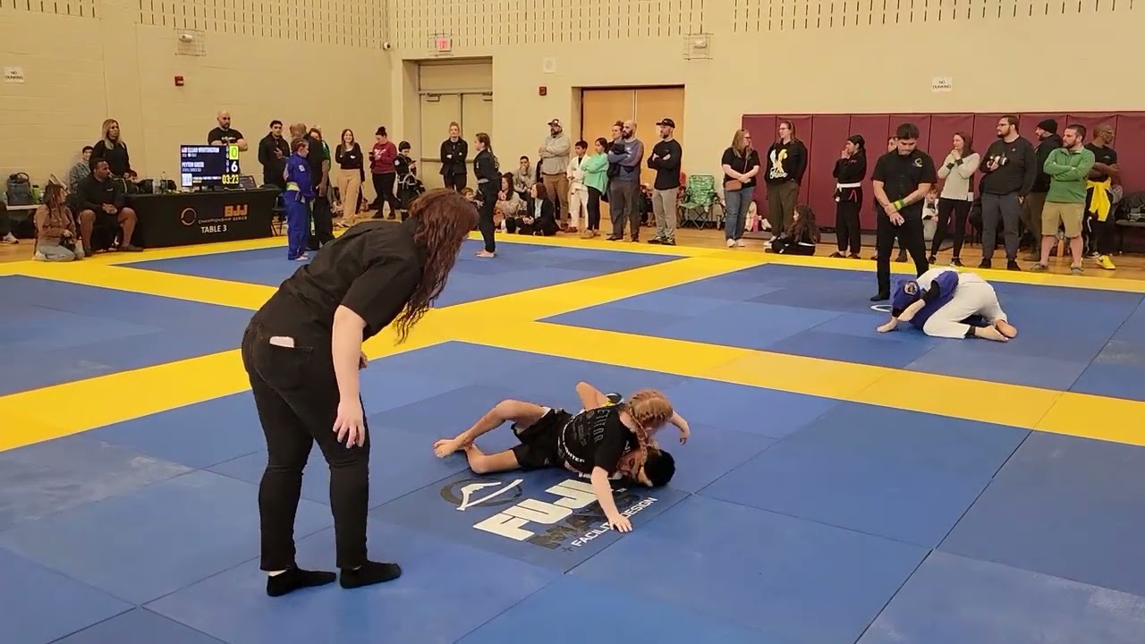 Insane Kids BJJ No Gi Match. Sign Your Daughters Up For Jiu-Jitsu