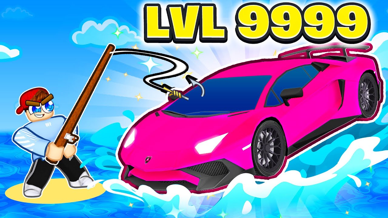 Ich ANGLE den HAUPTGEWINN in Roblox!