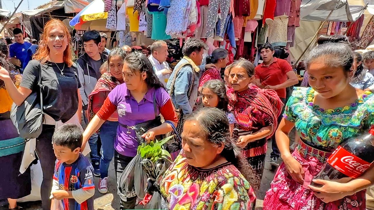 Andando pela cidade mais CAÓTICA da Guatemala