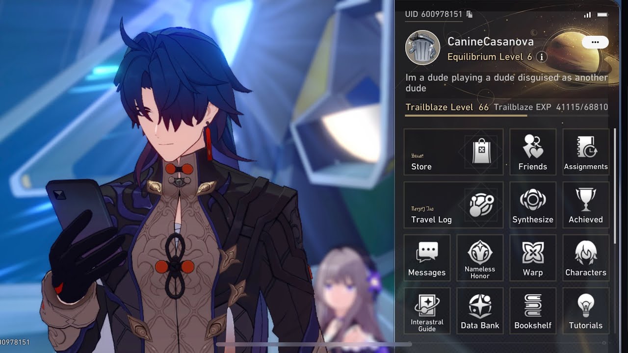 Honkai Starrail:  Blade/Luocha Duo Stats/Gear/Eidolons