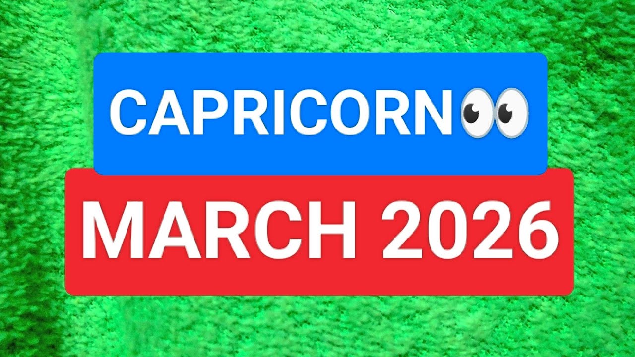 CAPRICORN Buwan ng MARCH 2026🫄(General reading!)