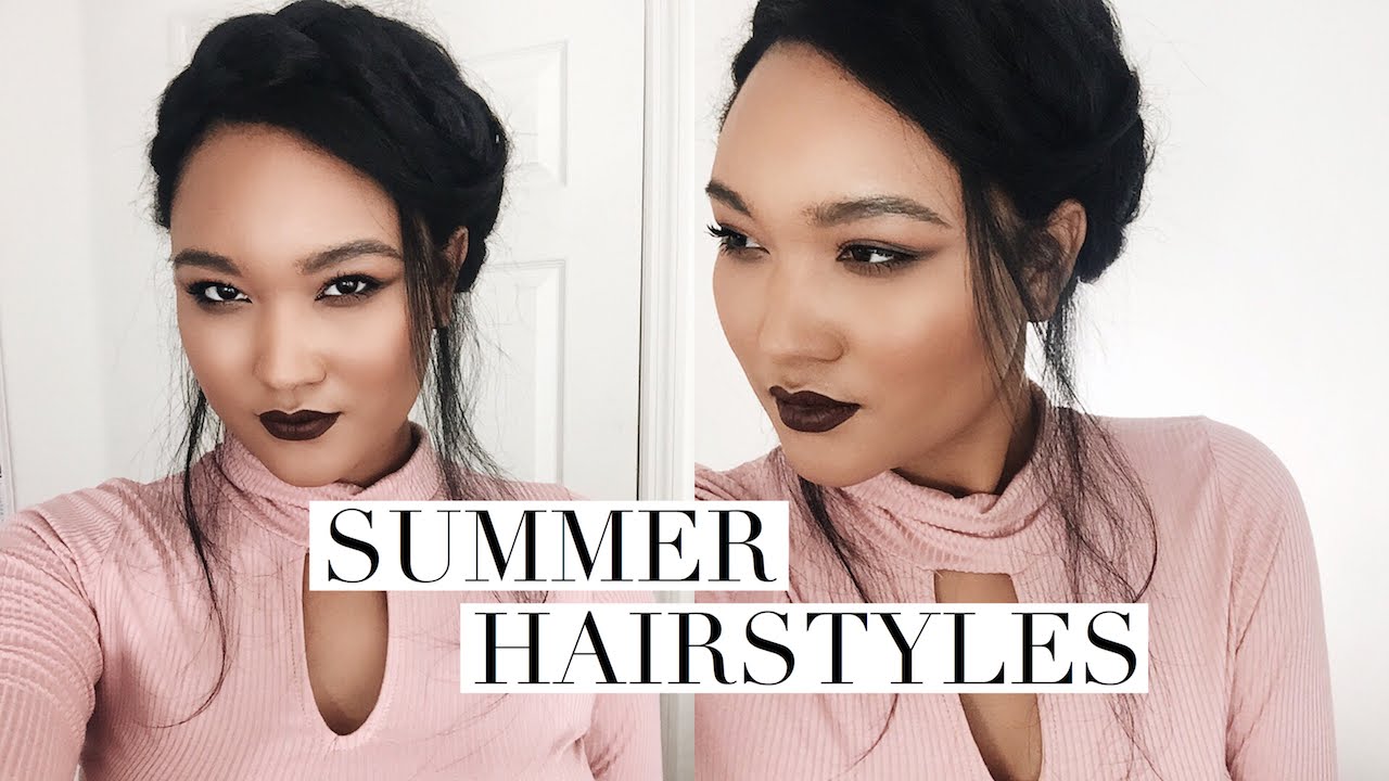 7 Hairstyles To Wear When It’s Hot AF Outside!!!