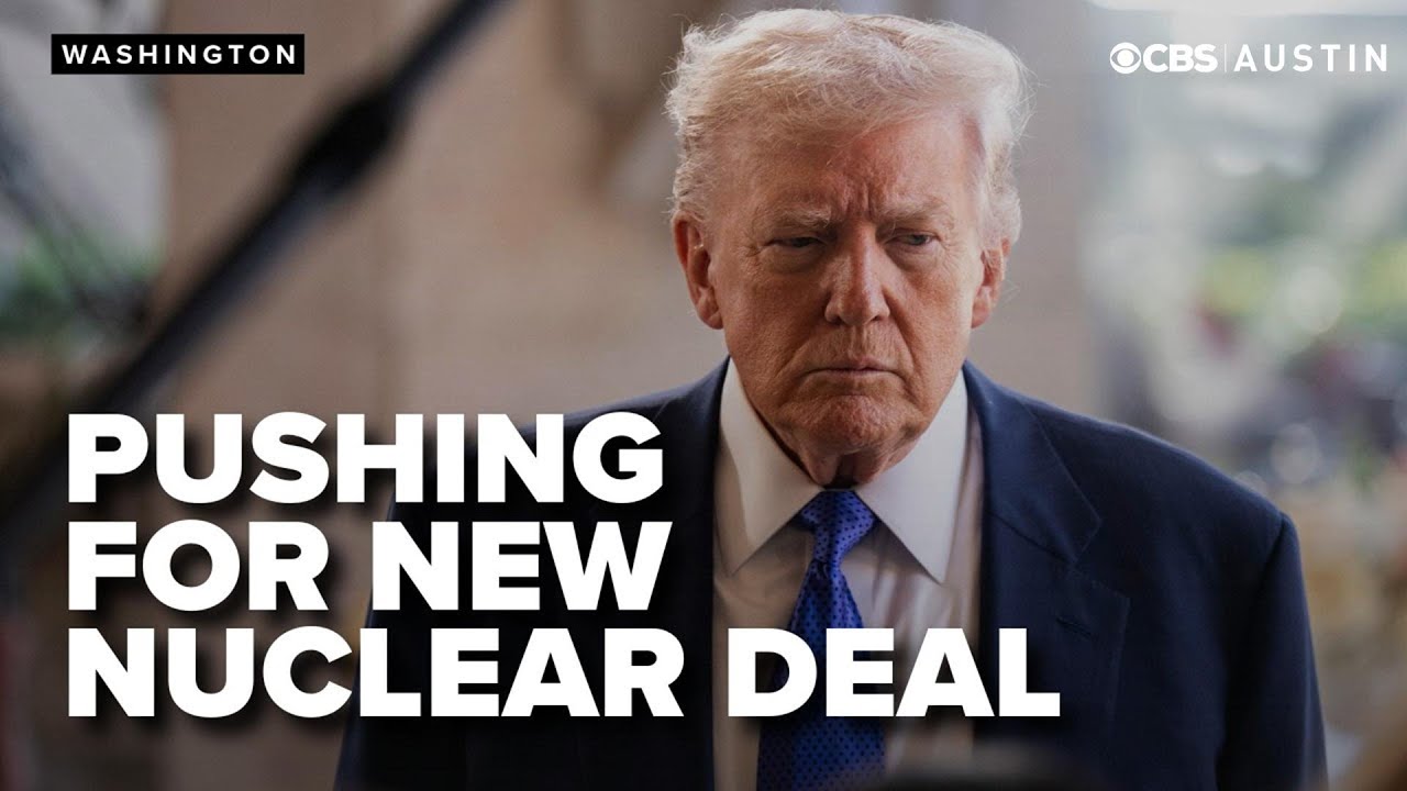 President Trump wants NEW NUCLEAR DEAL to include CHINA