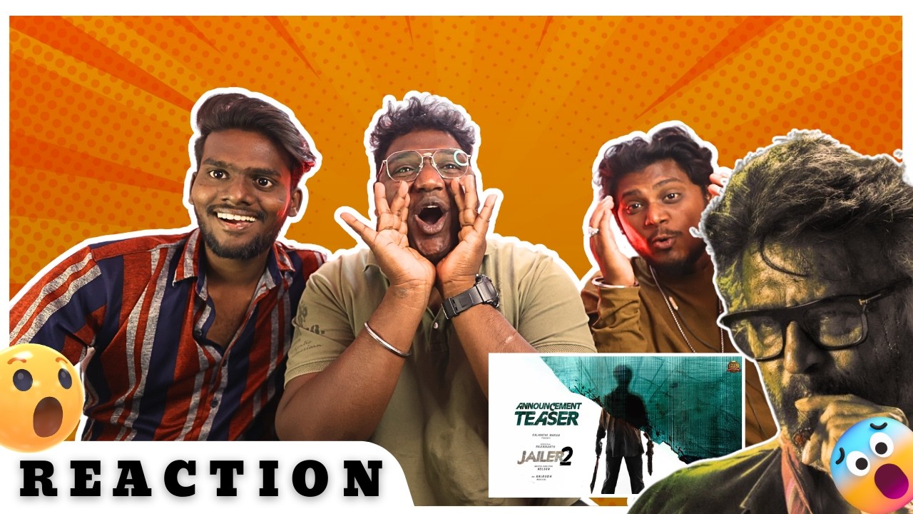 JAILER 2 - Announcement Teaser Reaction | Superstar Rajinikanth | #reactionvideo  | Nelson | Anirudh