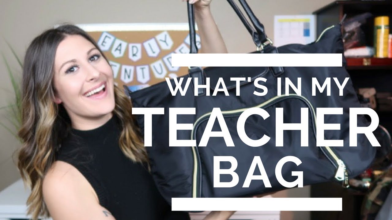 What's in My TEACHER BAG?!