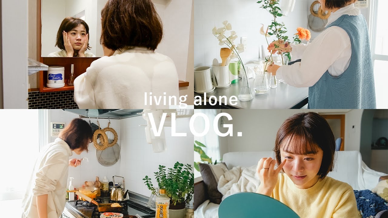 vlog) 7:00起床の朝のルーティン⛄️健康的な3日間の午前中。