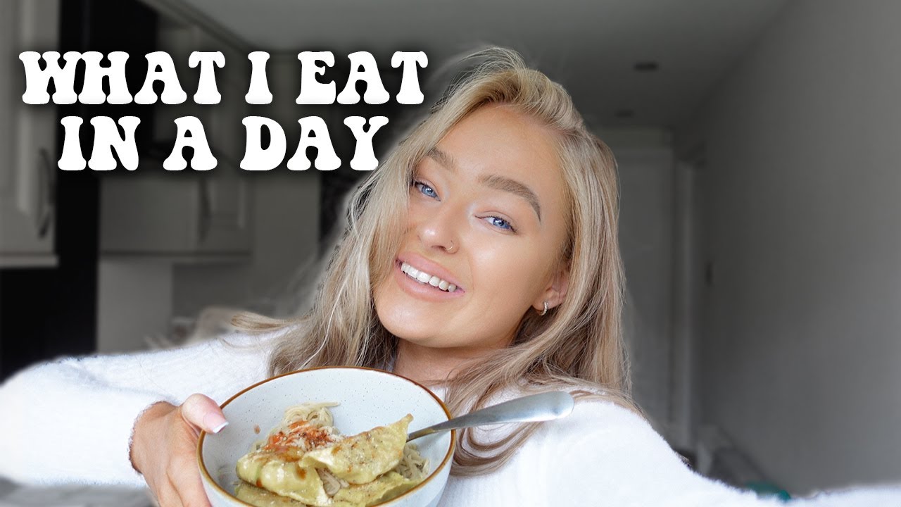 WHAT I EAT IN A DAY MARCH 2022 | BREAKFAST, LUNCH & DINNER IDEAS