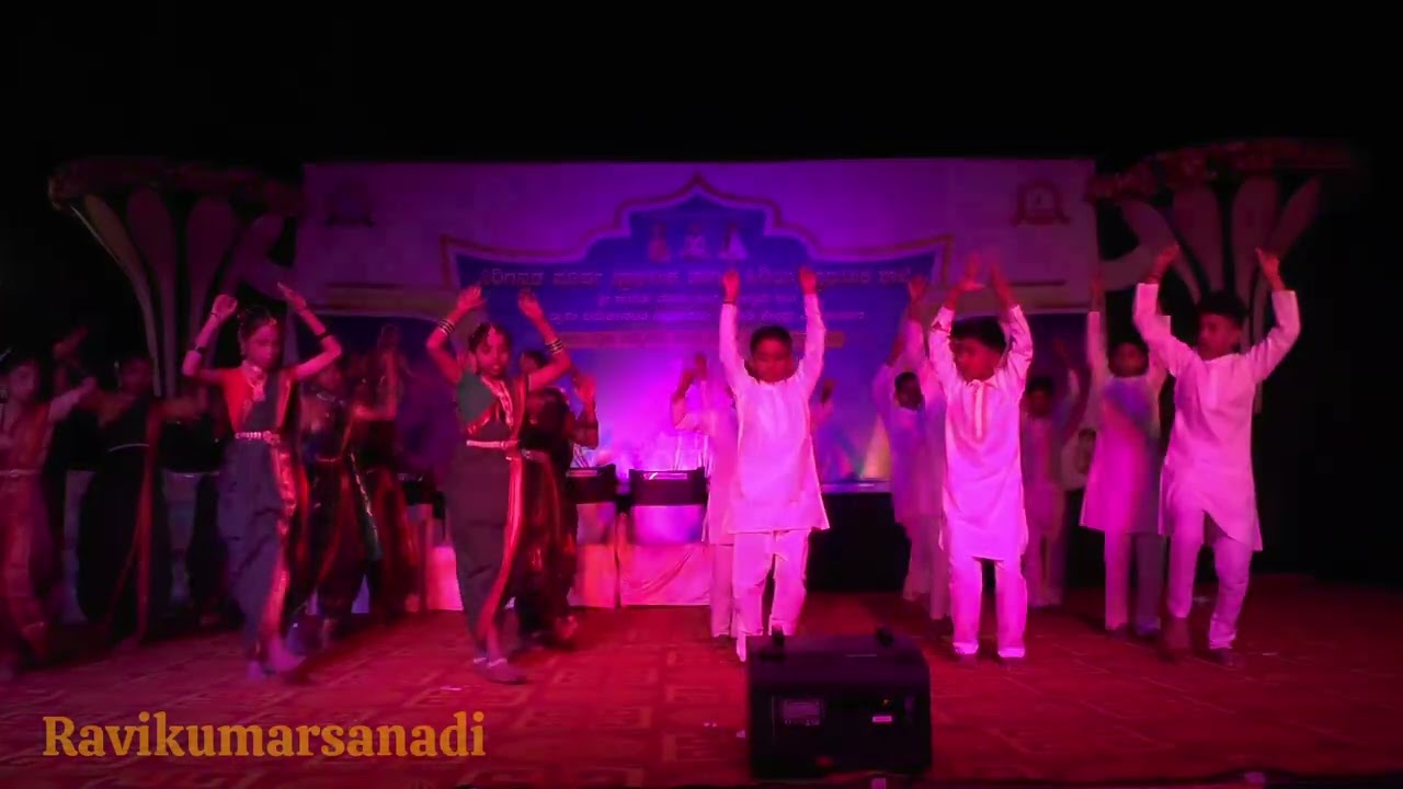 Basavanna vachana dance#Sirigannadahpslokapur