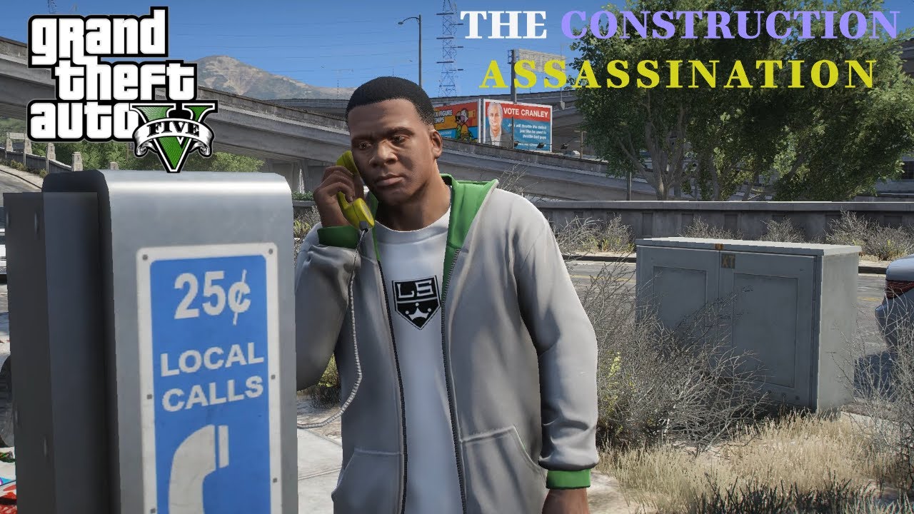 Убийство на стройке | Миссия №38 | Grand Theft Auto 5 | 1080p 60 кадров в секунду