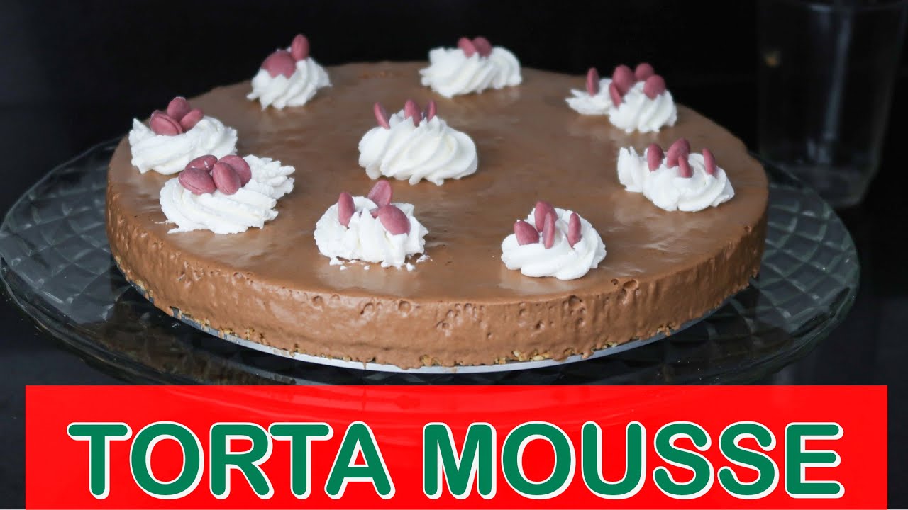 TORTA MOUSSE DE CHOCOLATE PARA SURPREENDER SUA FAMILIA