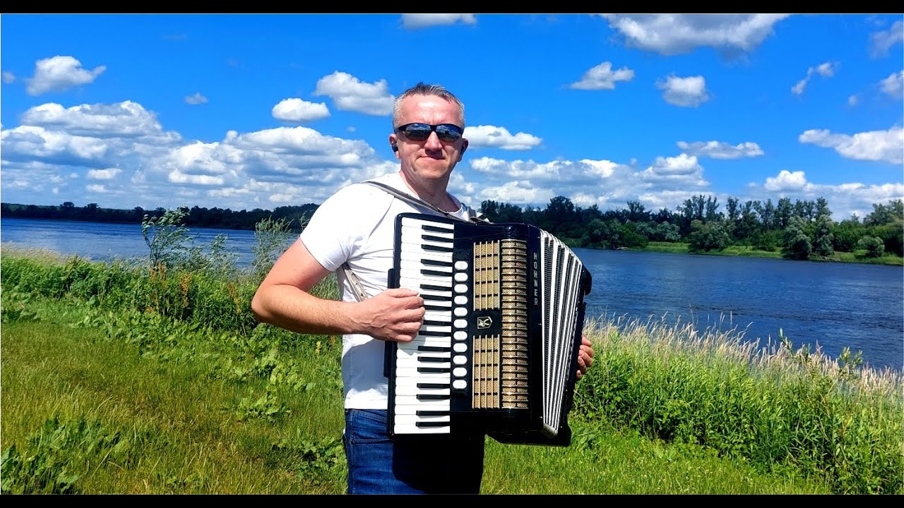 Płynie Wisła płynie po polskiej krainie ... Akordeon, piosenki biesiadne.