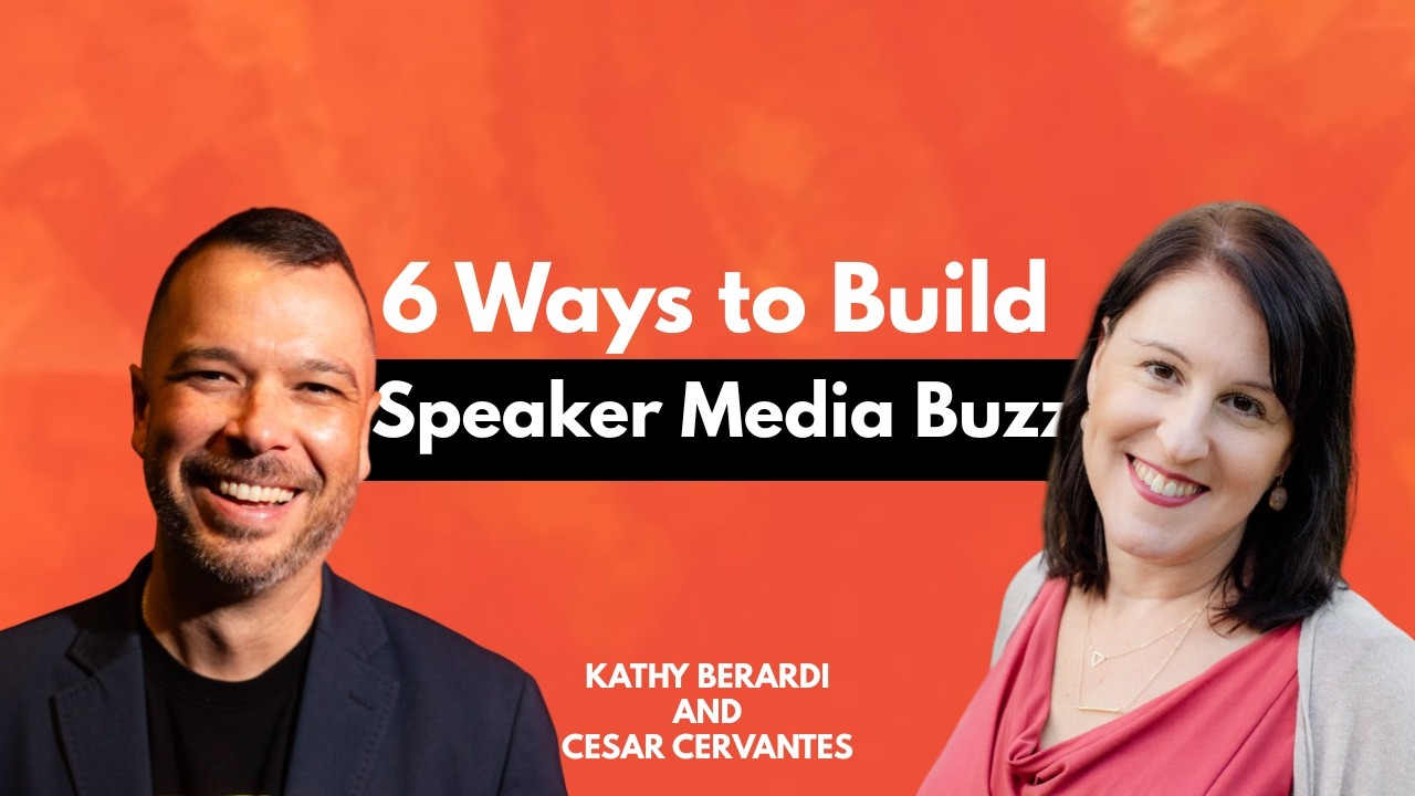 6 Ways to Build Speaker Media Buzz