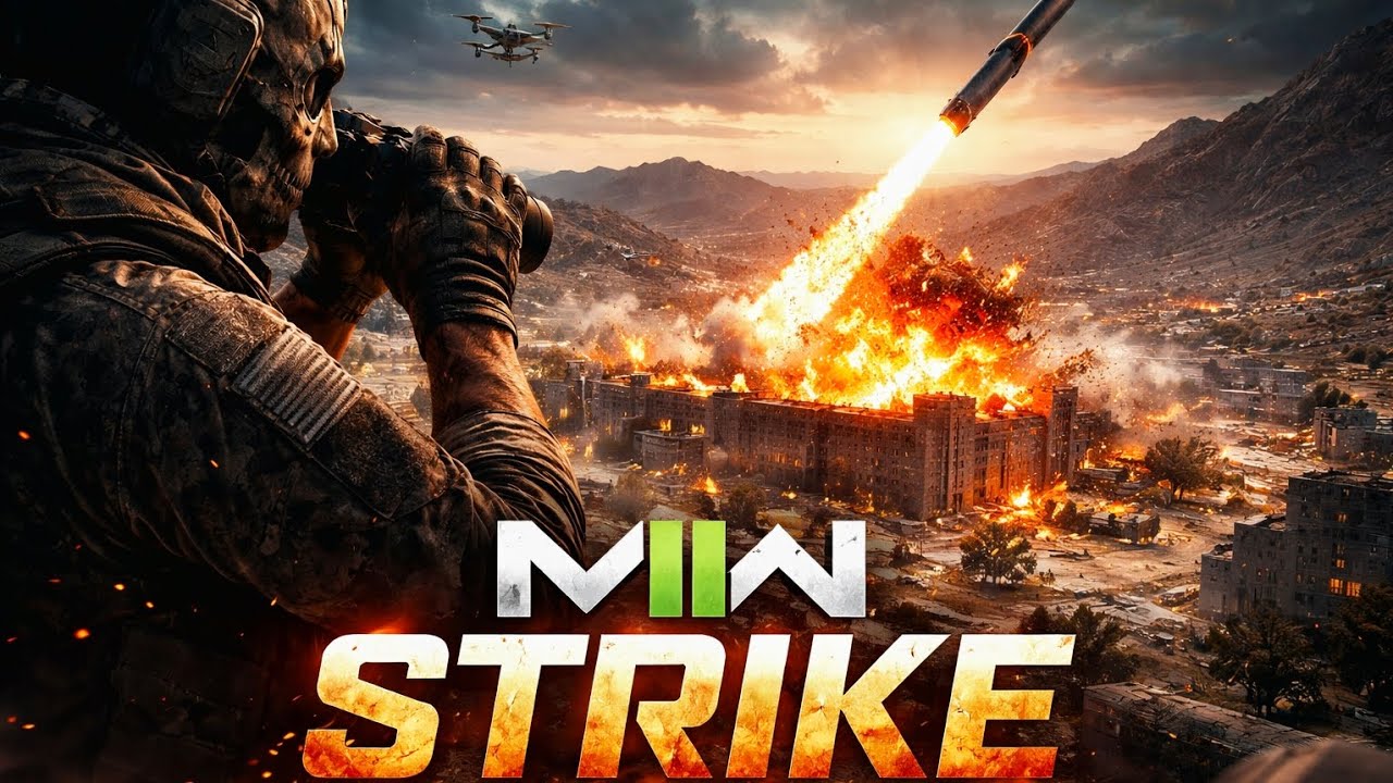 Ghost’s First Strike 💀 | MWII Opening Scene | Realistic Missile 🚀 Attack||