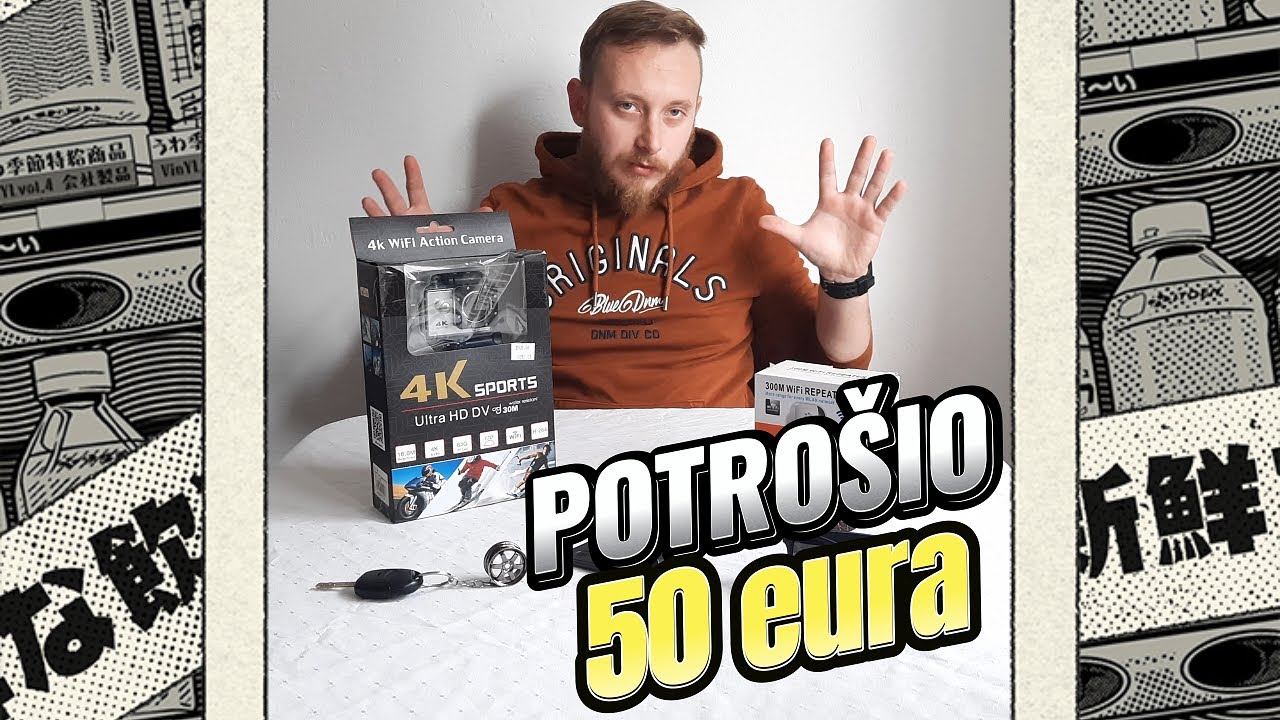 POTROŠIO 50e U KINESKOJ PRODAVNICI*loše*