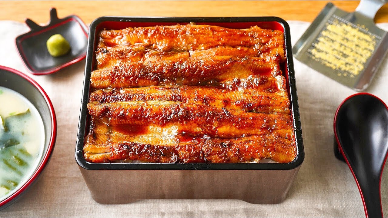 在家做一碗发光的蒲烧鳗鱼饭！HOW TO MAKE GRILLED EEL AT HOME