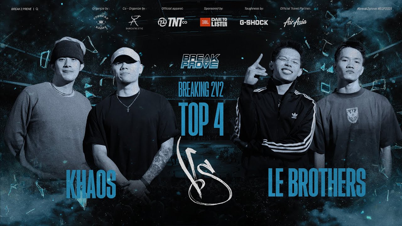 Khaos vs Le Brothers Top 4 Breaking 2v2 Day 1 | Break2prove 2025