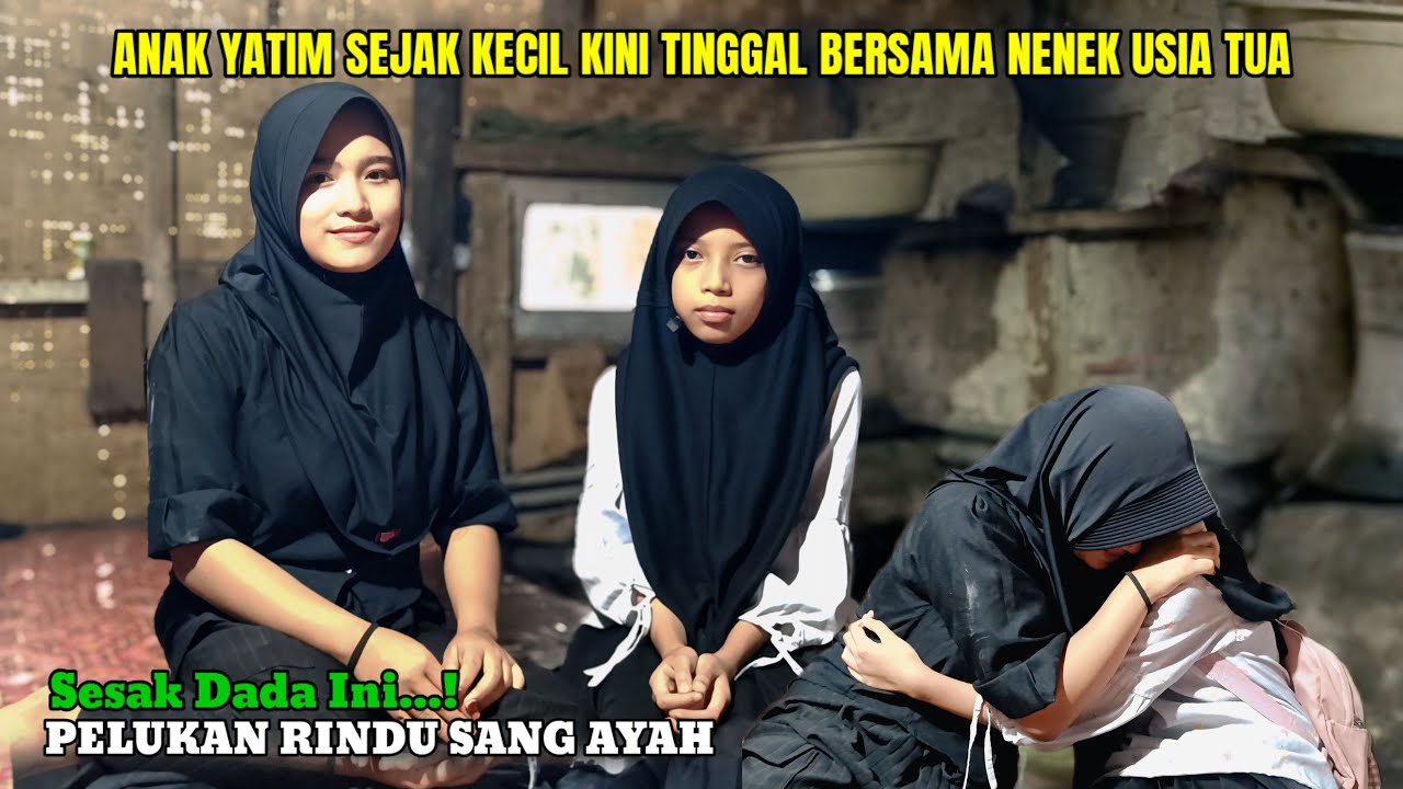 SESAK DADA INI‼️PELUKAN RINDU SANG AYAH ANAK YATIM SEJAK KECIL YANG TINGGAL BERSAMA NENEK USIA TUA