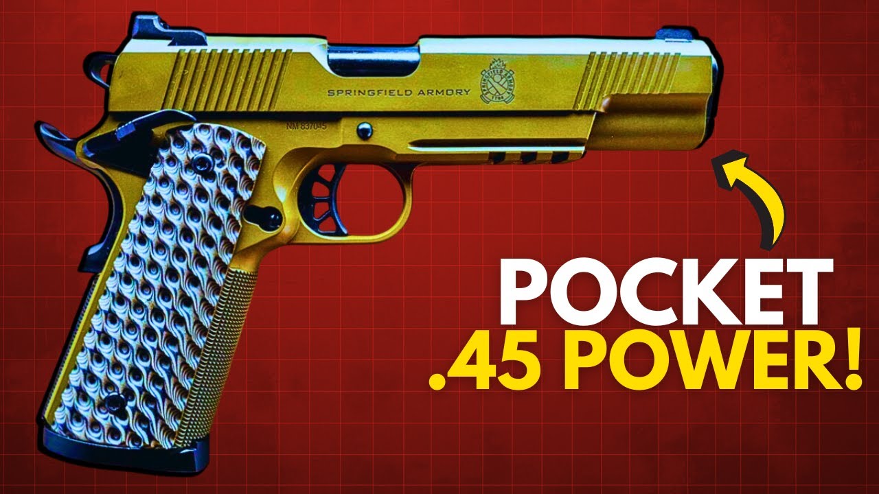 10 Best Compact .45 ACP Pistols for Everyday Carry in 2025!