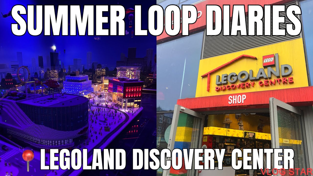 LEGOLAND Discovery Center Birmingham-Summer loop diaries 2025 Ep6