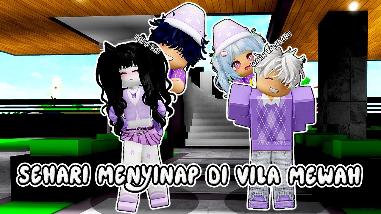 BIMALA FAMILY SEHARI MENYINAP KE VILA MEWAH  || BROOKHAVEN RP 🏡 ROBLOX INDONESIA