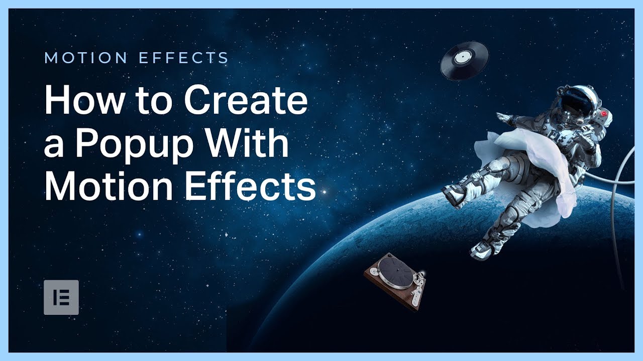 How to Create a Popup With a Mouse Track Effect in Elementor