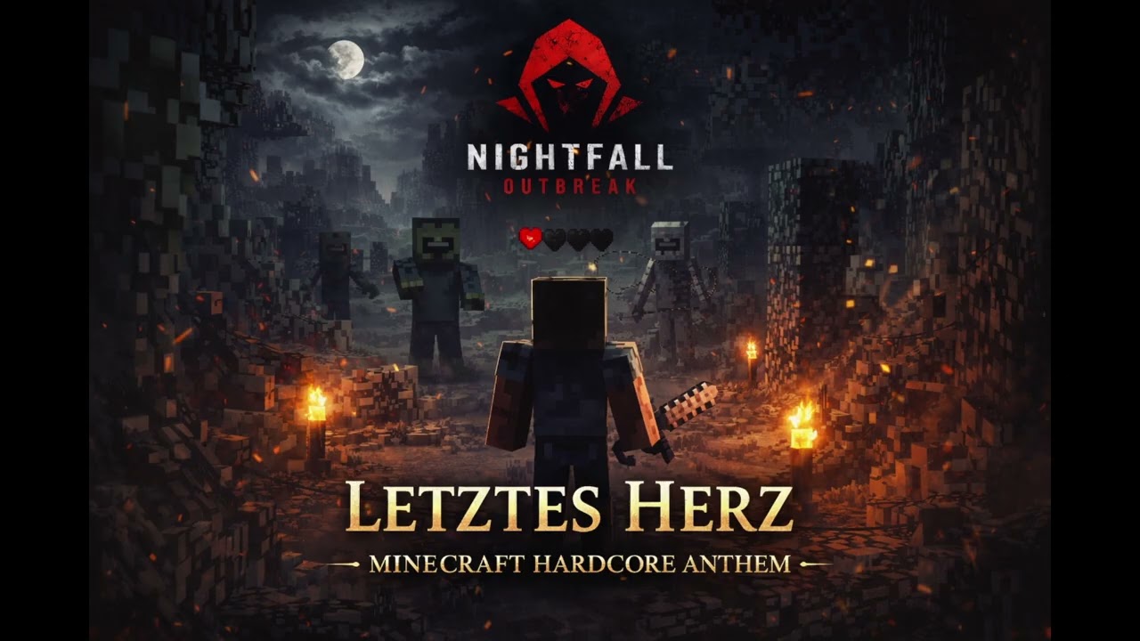 Letztes Herz – Dark Minecraft Hardcore Anthem | Nightfall Outbreak